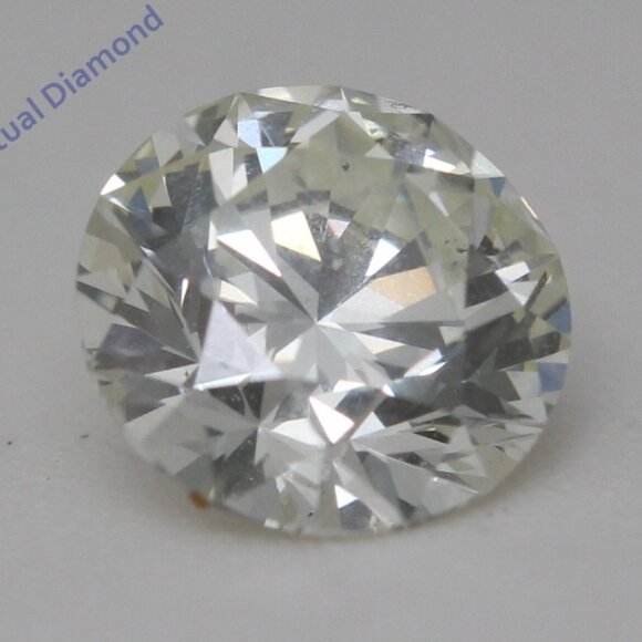 Round Diamond Pendant 14K Yellow Gold (1.3 Ct H Vs1) Igl C54200006 - Picture 6 of 7